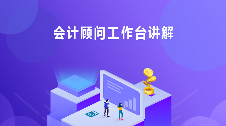 第九讲 会计顾问工作台讲解